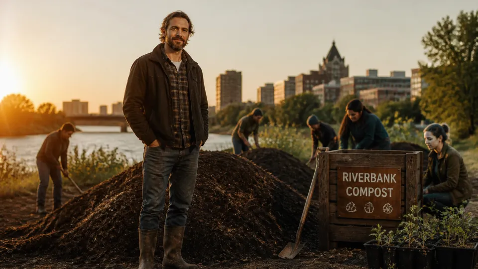 Feature image for Rooting Local Change: A Brandon Entrepreneur's Green Revolution
