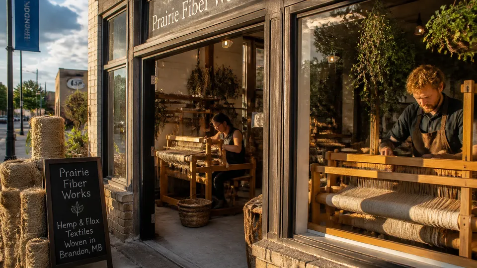 Feature image for Turning Prairie Waste into Work: Brandon's Textile Renaissance